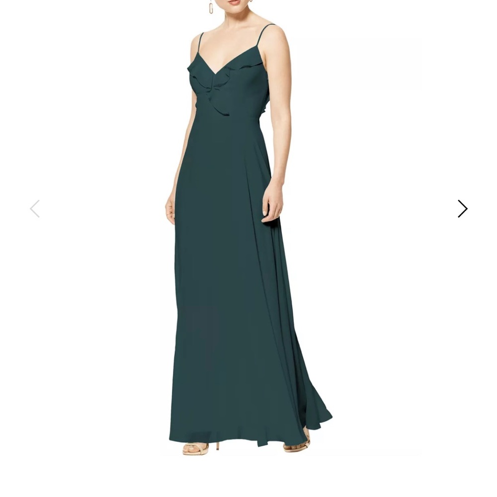 New Bridesmaid dress with Tags! Size 14. Bill Levcoff. Style 7102. Evergreen.